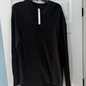 Lululemon Black wool sweater